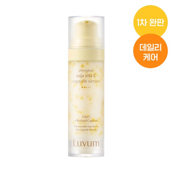 luvum afterglow yuja Vita C  capsule serum 30ml